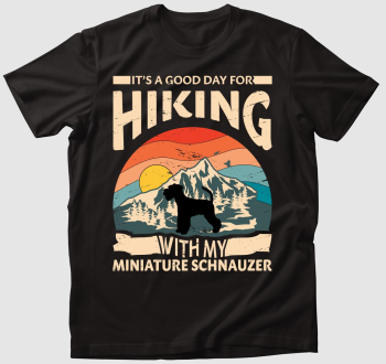 Schnauzer hiking póló
