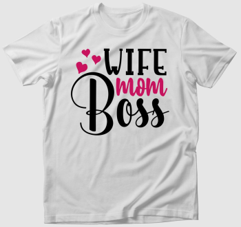 wife mom póló