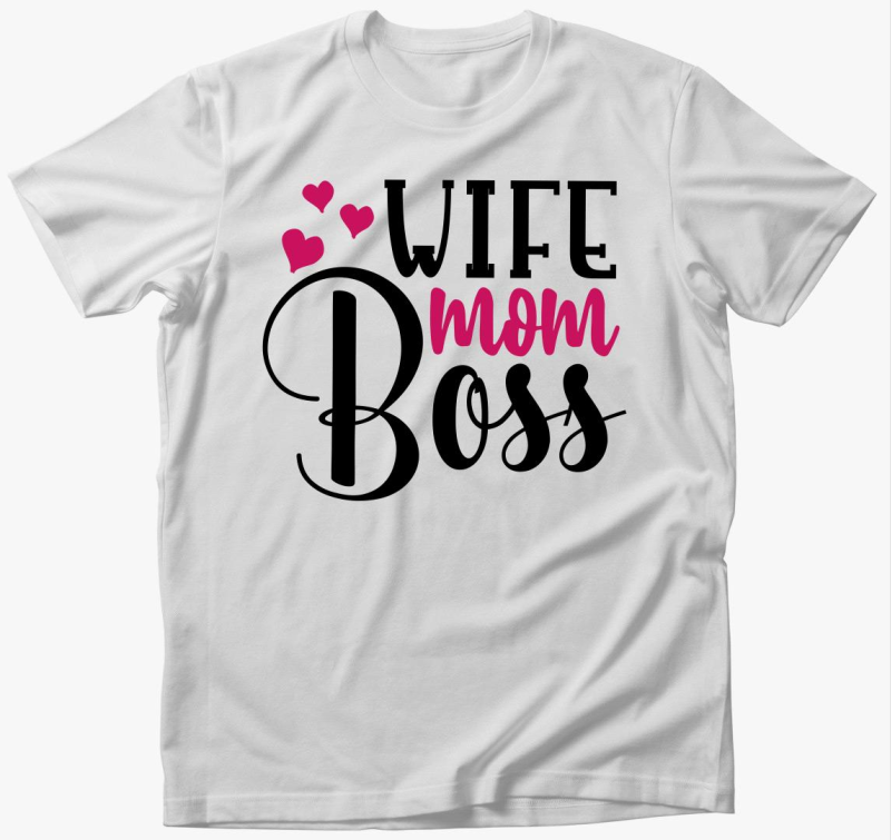 Wife mom póló