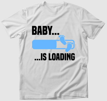Baby is loading fiú póló
