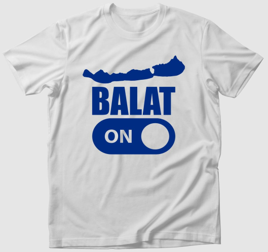 Balat-ON Balaton kék póló