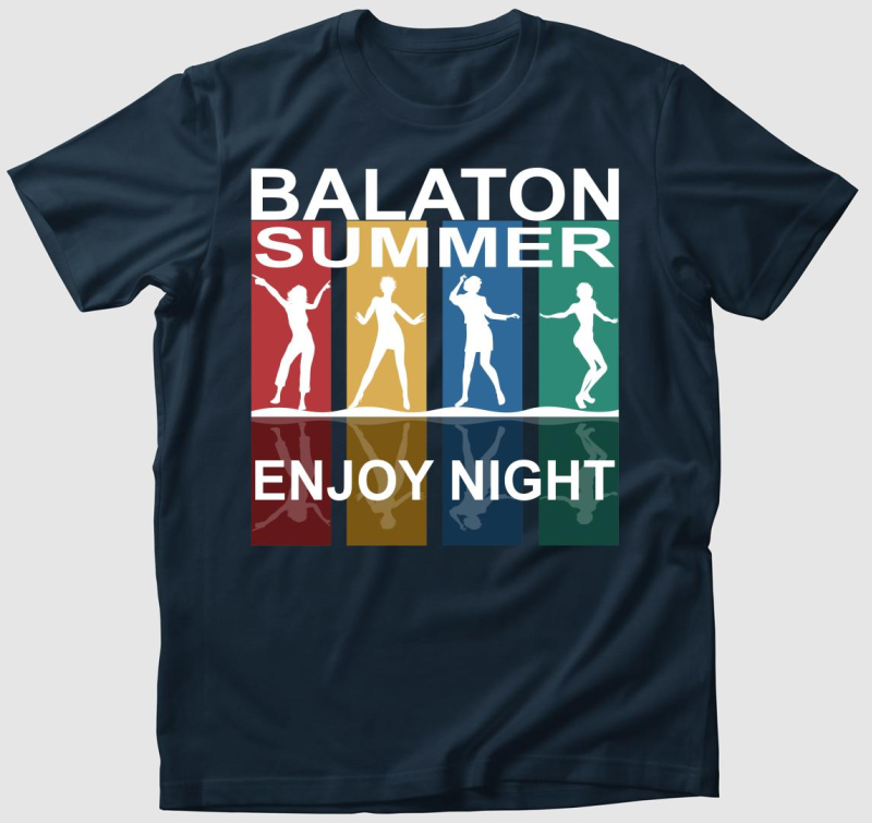 Balaton summer, enjoy night póló