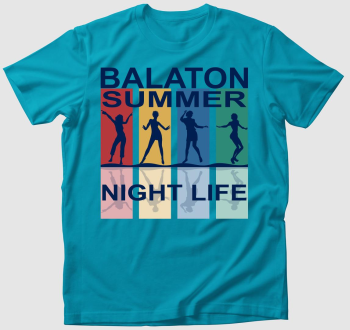 Balaton summer, night life póló