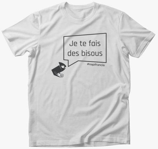 Puszillak! szürke feliratú pól...