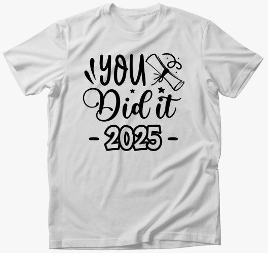 You did it évszámmal póló