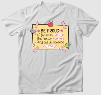 Teacher reminder proud póló