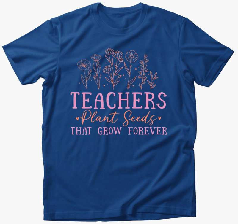 Teachers plants seeds póló