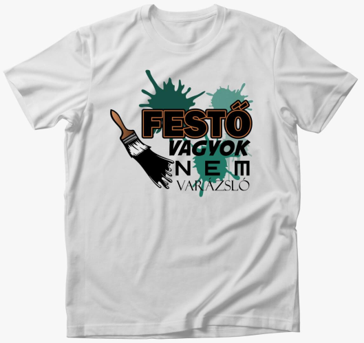 Festő vagyok mintás póló