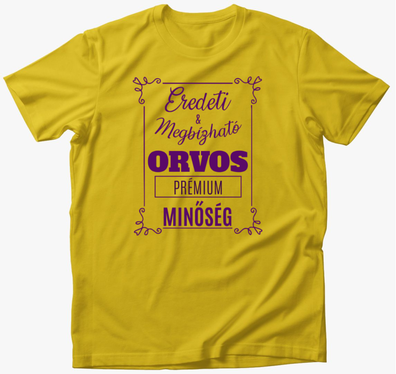 Megbízható orvos póló