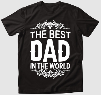 The best Dad fehér póló