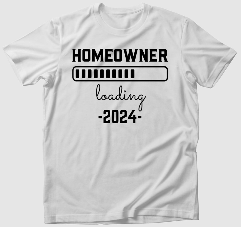 Homeowner loading évszámmal póló