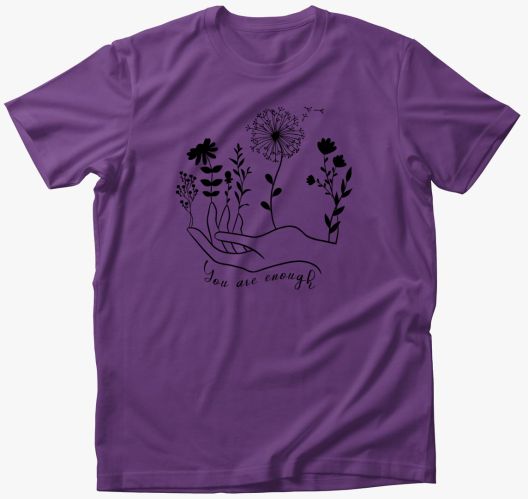 Enough floral póló