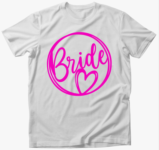 Pink Bride Szív póló
