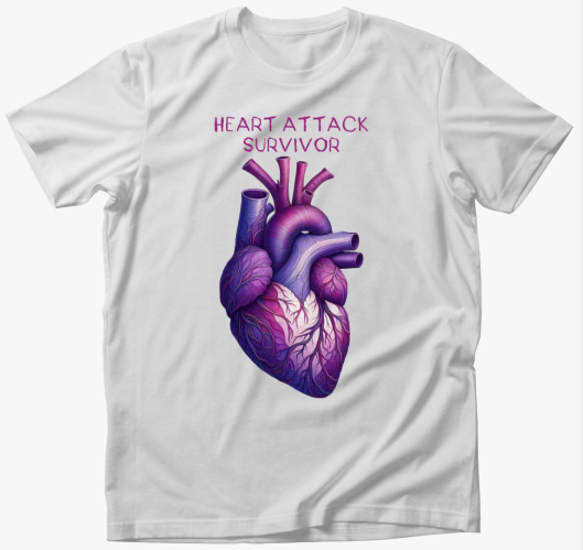 Heart attack survivor póló