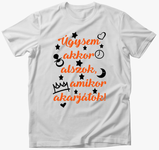 Úgysem akkor alszok, amikor ak...