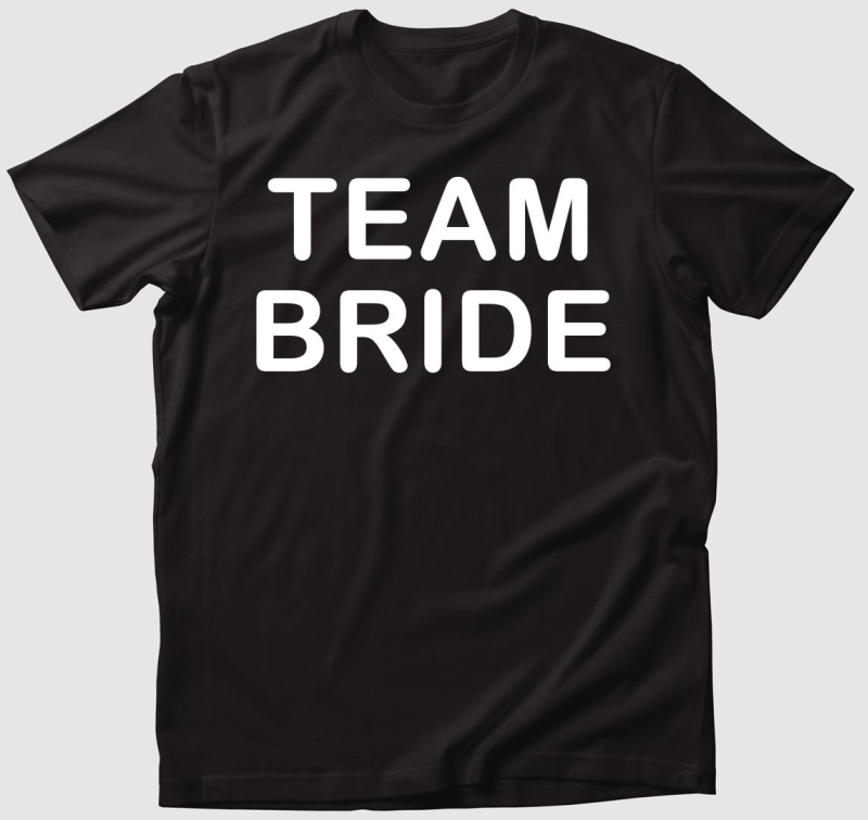 Team Bride szimpla póló