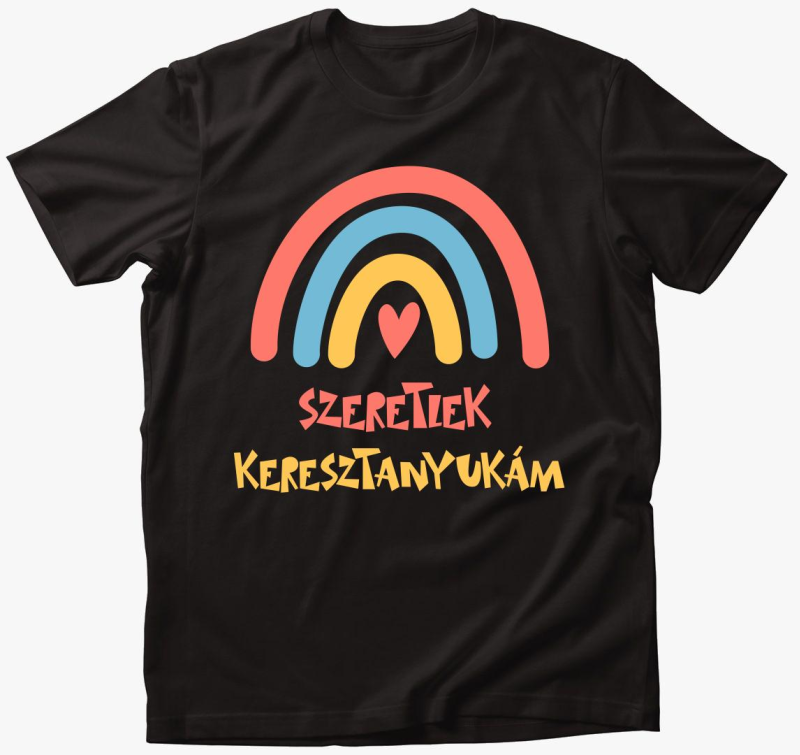 Szeretlek Keresztanyukám póló