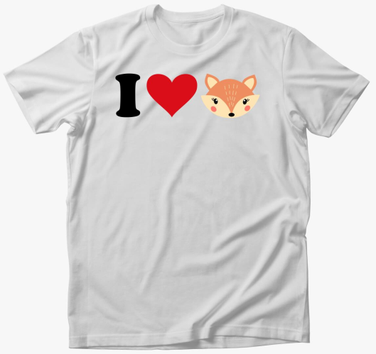 I love fox póló