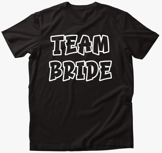 Team Bride vagány póló