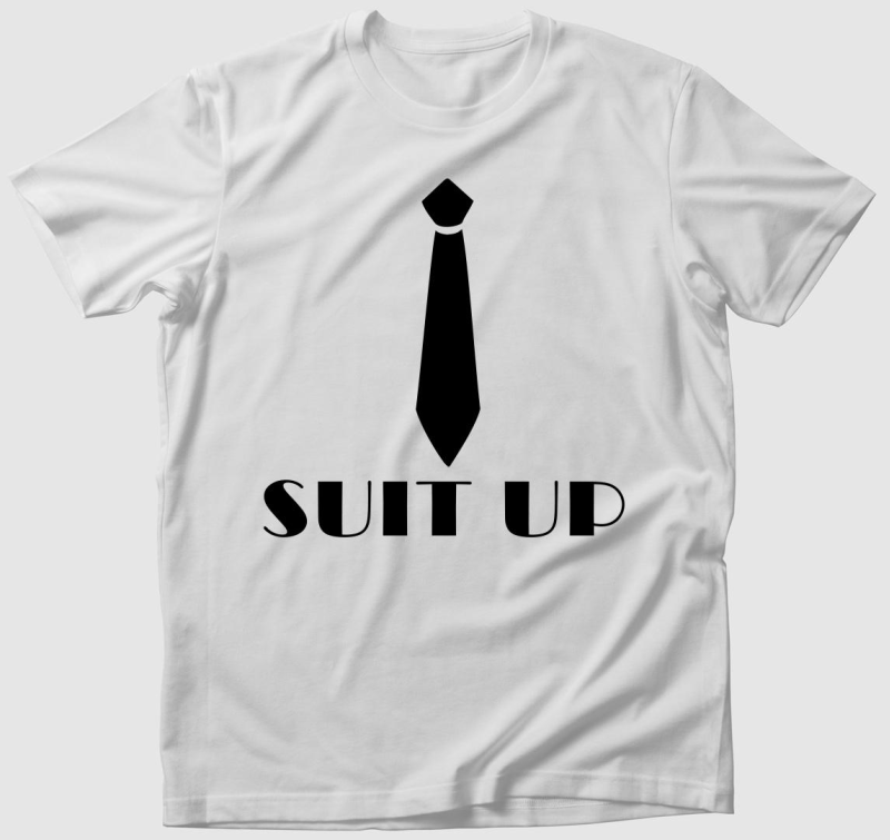 SUIT UP simple póló