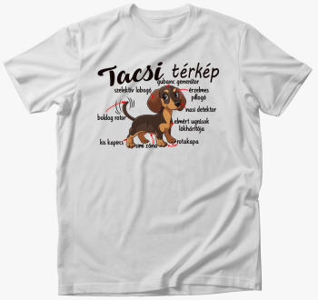 Tacsi részei, tacsi térkép póló
