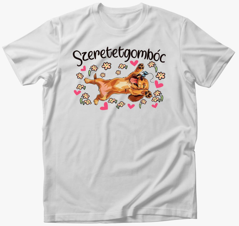 Tacsi a Szeretetgombóc póló