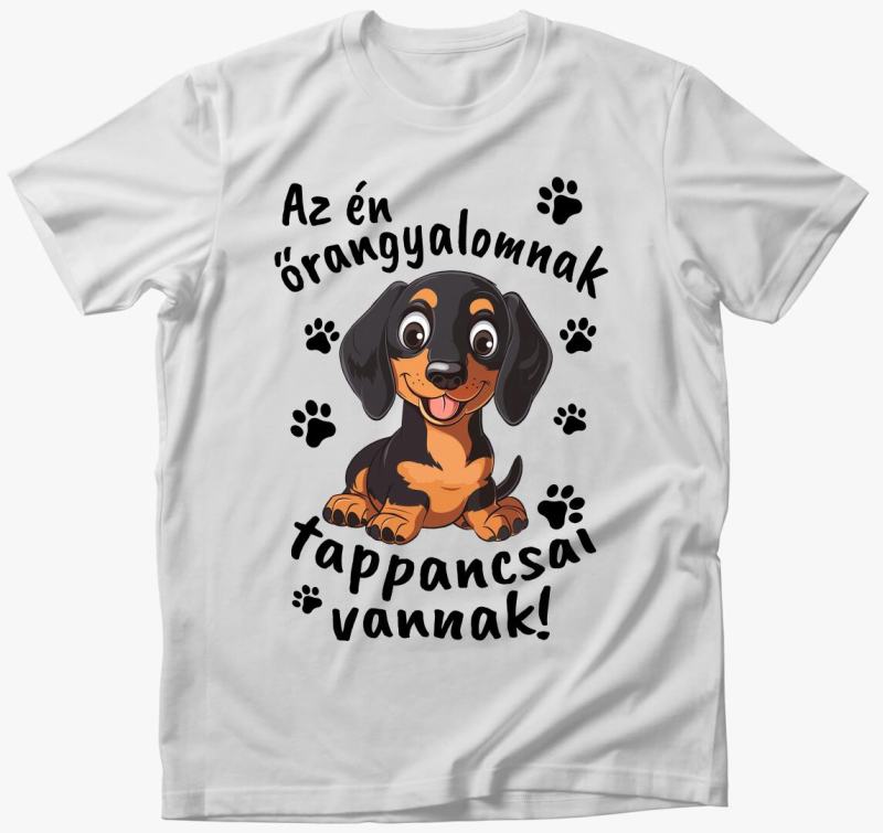 Tacsi Az én őrangyalomnak tappancsai vannak póló