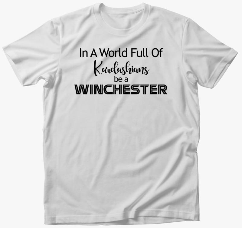 Kardashian-Winchester póló
