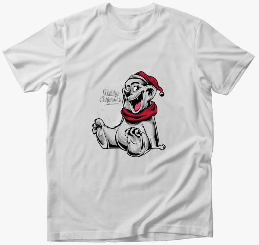 Mikulás Bulldog póló