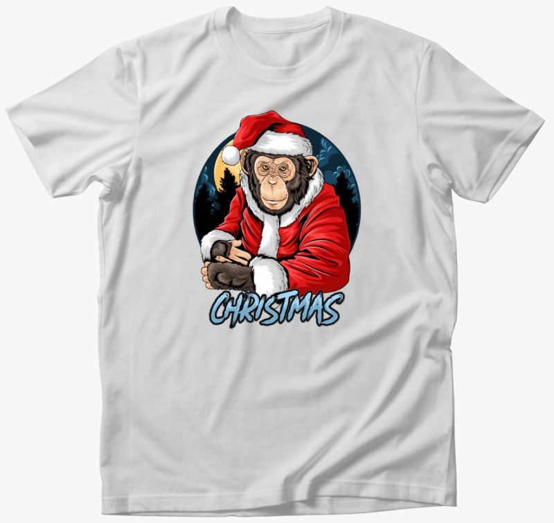 Majom Mikulás póló