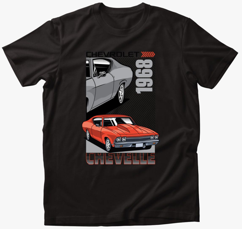 Chevrolet Chevelle 1968 póló