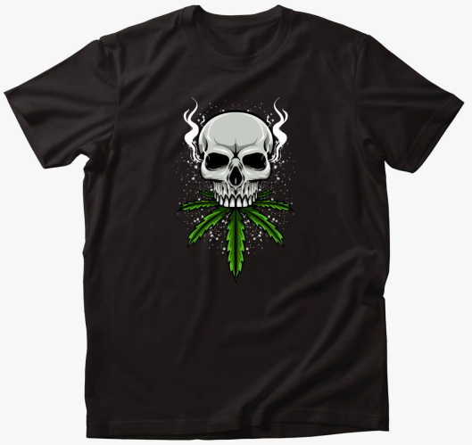 Cannabis Skull póló