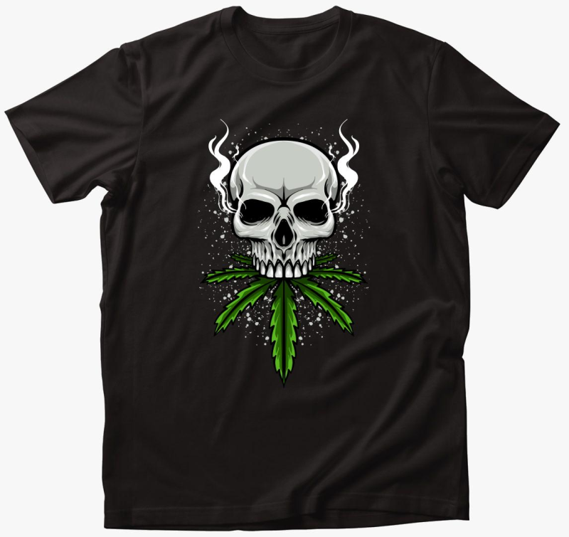 Cannabis Skull póló