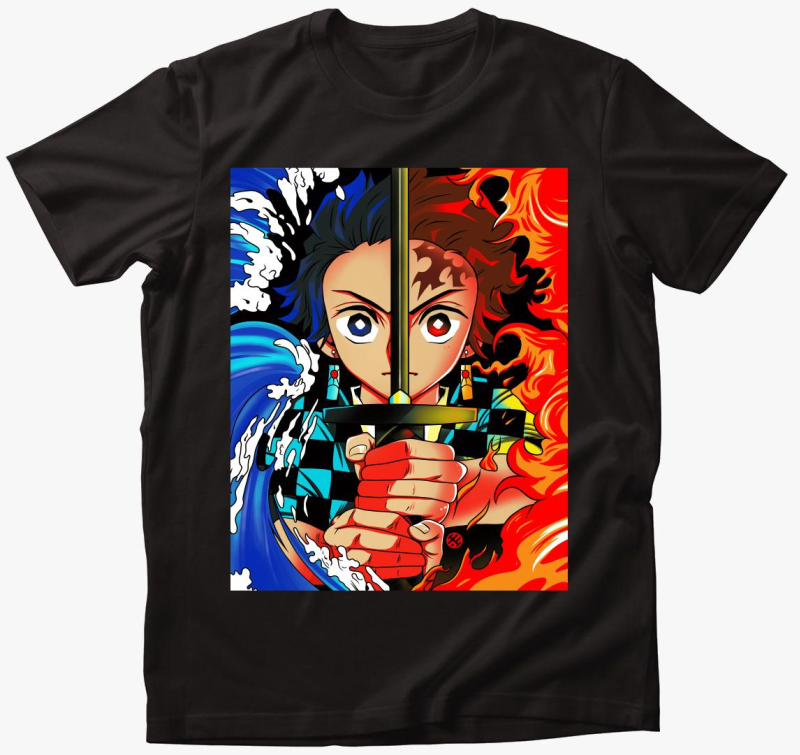 Demon Slayer - Tanjiro légzései póló