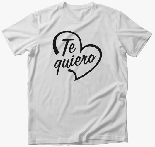 Te quiero póló