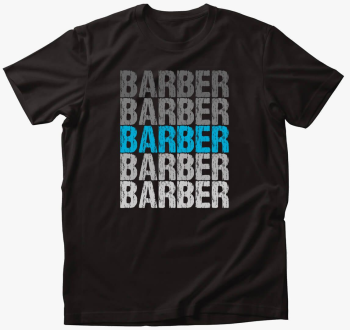 Barber feliratú póló