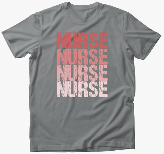 Nurse feliratú póló