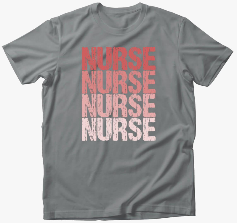 Nurse feliratú póló