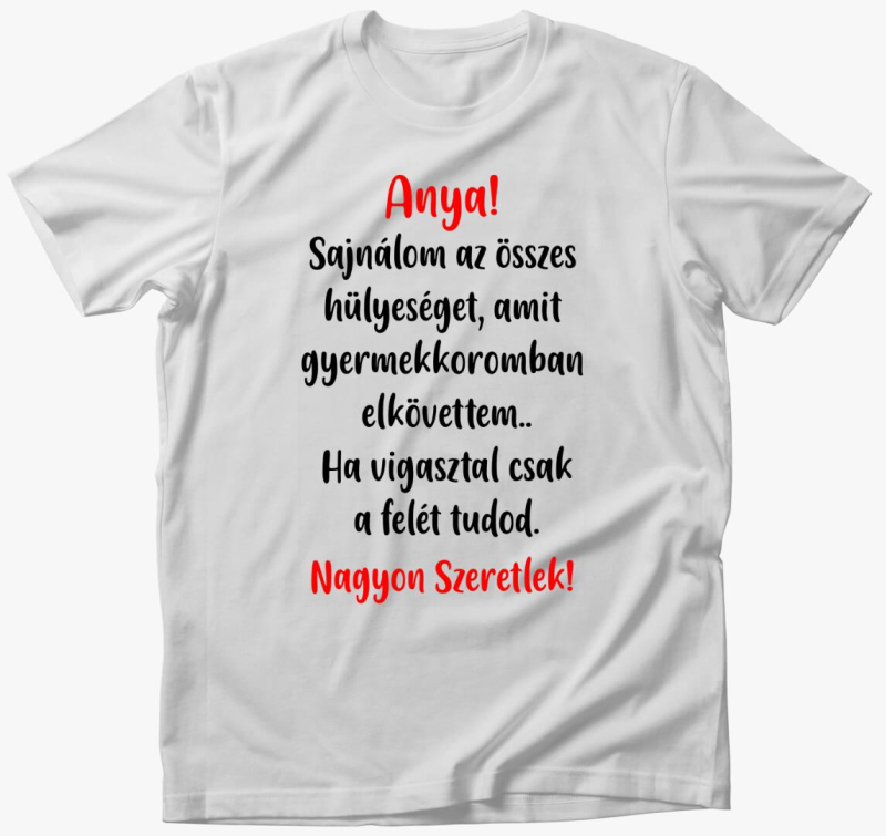 Kedves Humoros póló szülöknek, nagyszülőknek