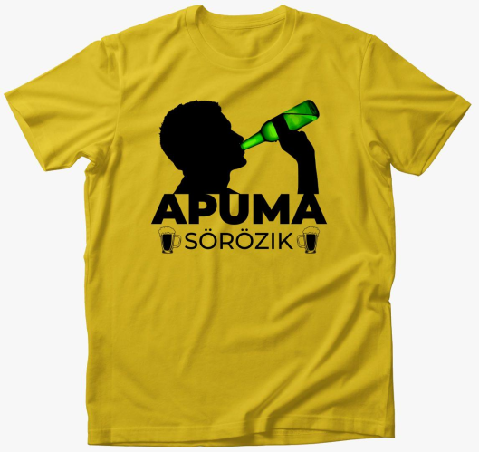Apuma sörözik póló