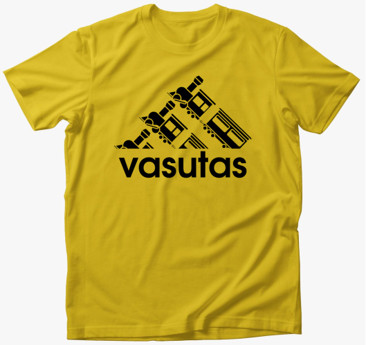 Vasutas márkaparódia póló