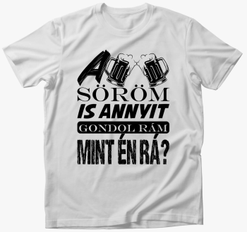Sör gondolat póló