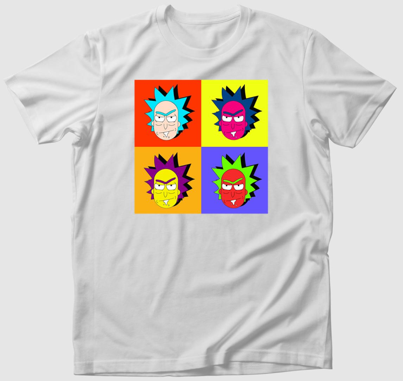 Rick and Morty  Pop-Art póló