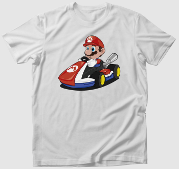 Super Mario, a versenyző póló