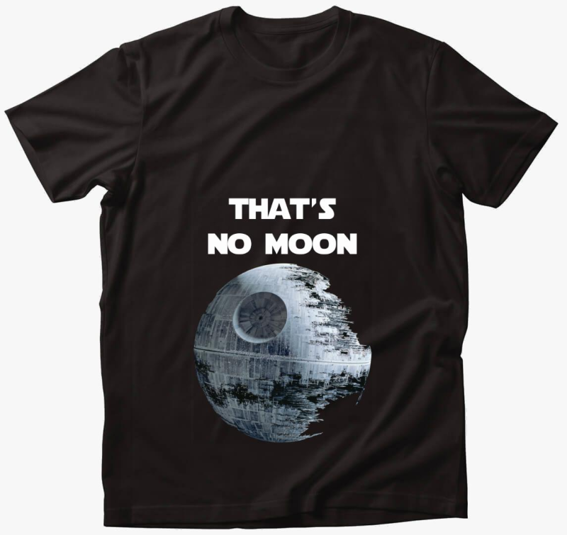 That's no moon - kismama póló