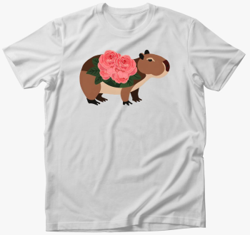 Rose capybara póló