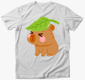 Capybara levél póló