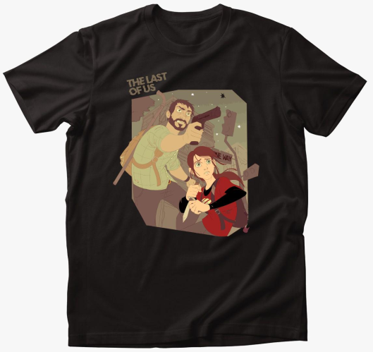 The Last of Us Rajz póló