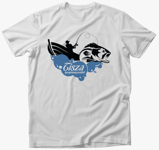 Tisza horgászegyesület póló...
