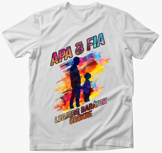 Apa & fia póló